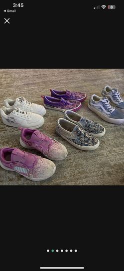 Girl Shoe Lot Size 3y