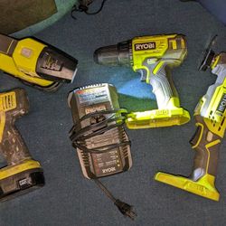 Ryobi Cordless Tools