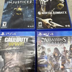 PS4 Games Games In Perfect Conditions 