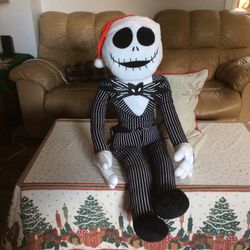 Brand new, jack skellington , 48 Inches Tall. Nightmare Before Christmas Jumbo Plush