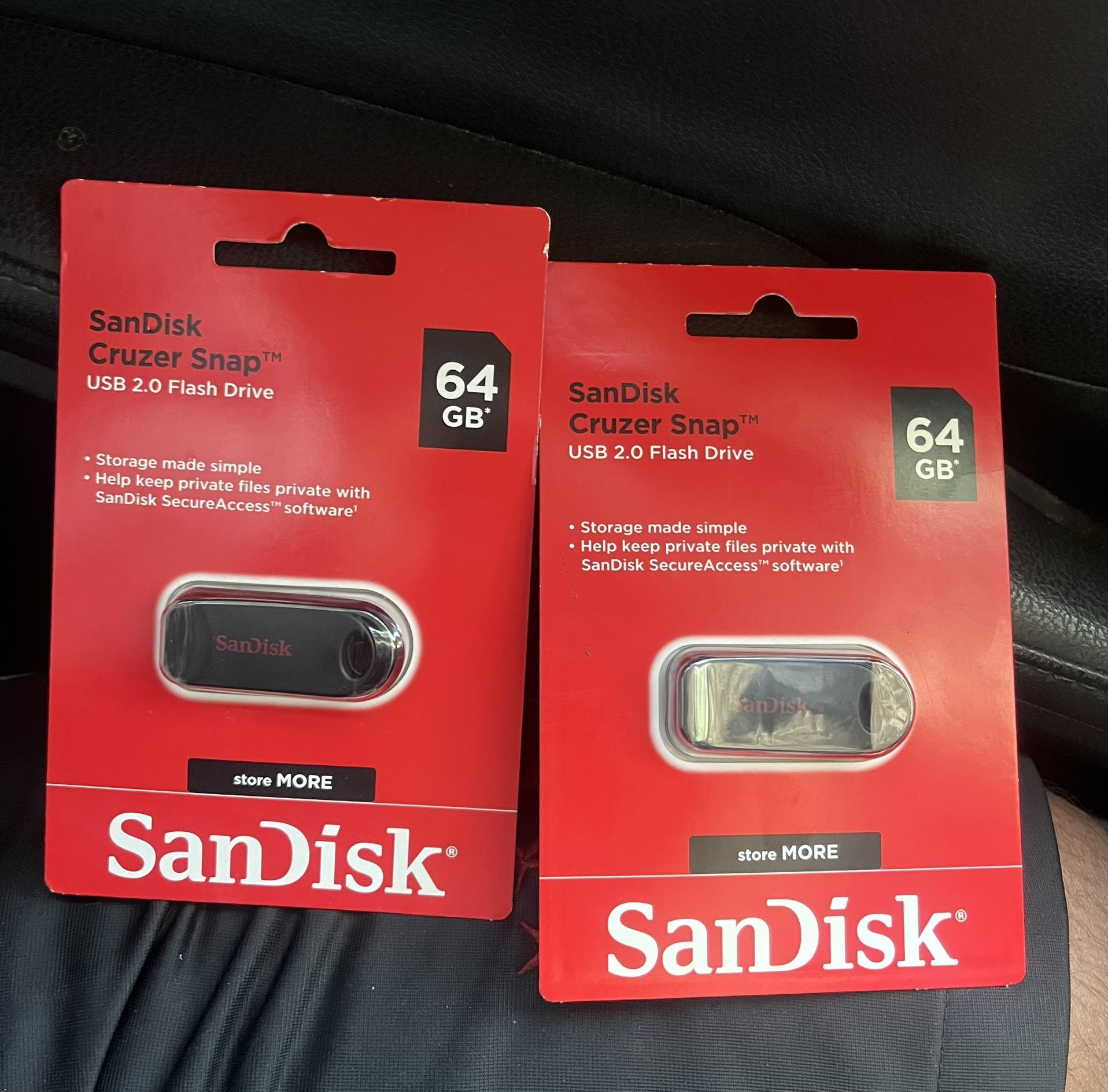 Sandisk 64GB Flash Drives (Band New)