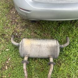 2014 Infiniti Q50 Muffler 