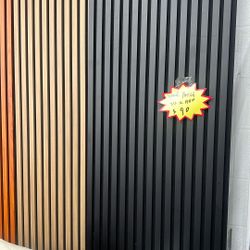 24" x 110" wood soundproof wall panel, easy to install.