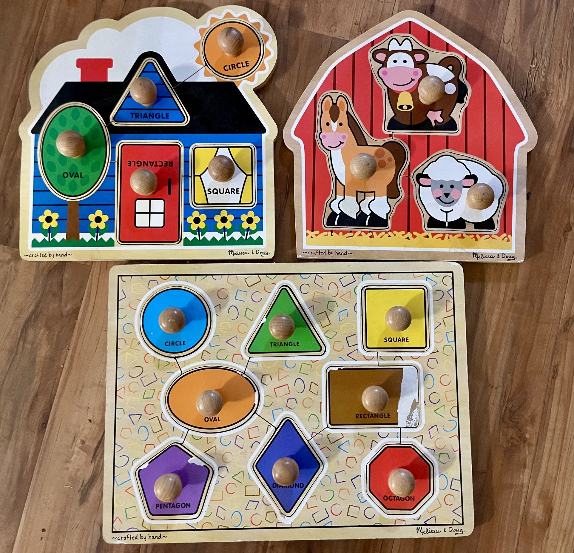 Melissa & Doug Wooden Puzzles
