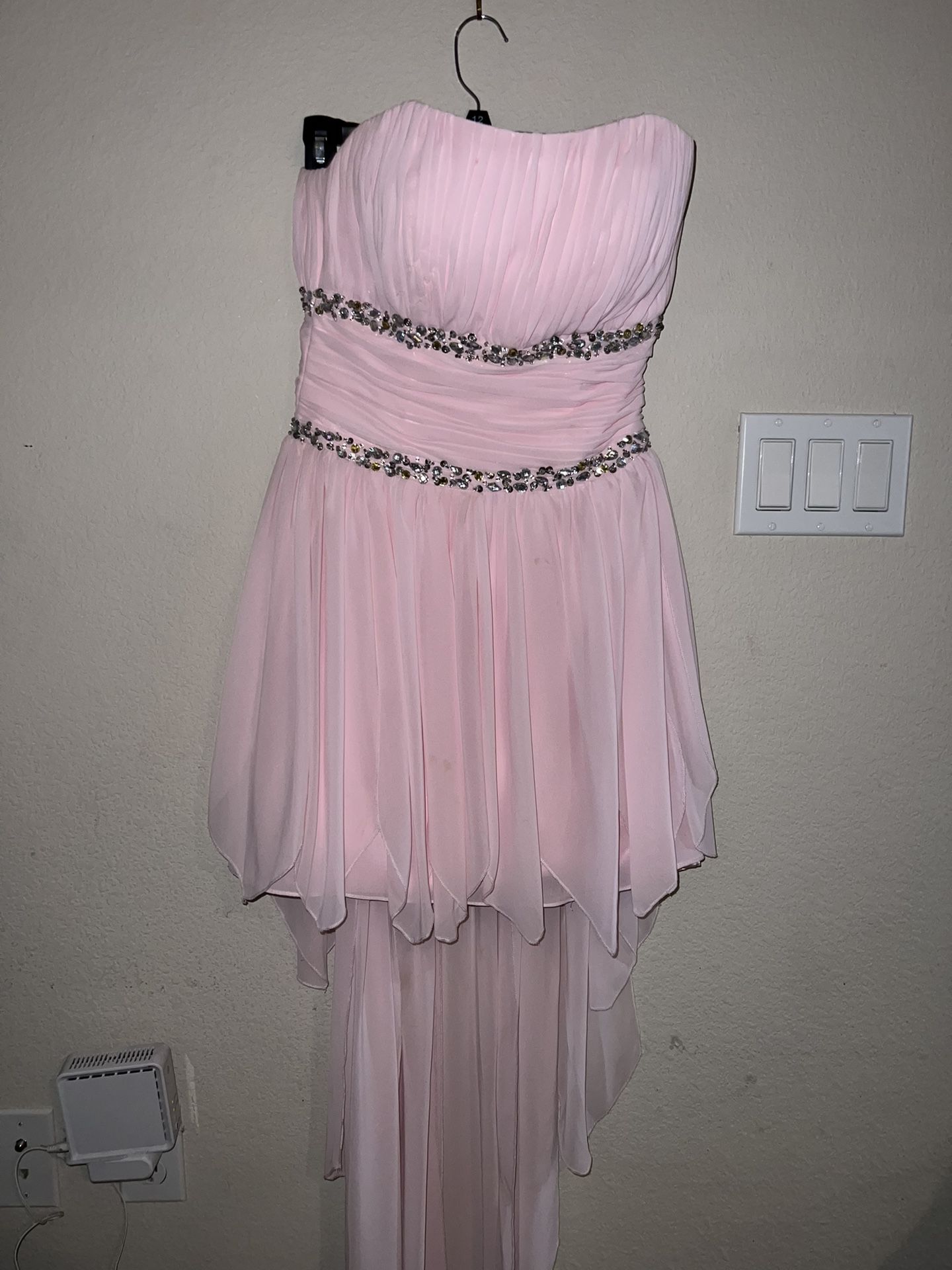 Pink Ruffle Dress 