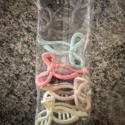 Large Bow Hair Claws Bundle