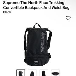Supreme X The North Face Convertible Backpack/ Waist Bag SS22