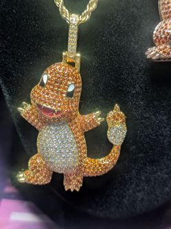 🔥 Iced Out Charmand3r-Inspired Pendant 🔥