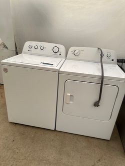 Amana Washer And Dryer electric laundry set