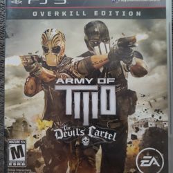 PS3 Army of Two The Devils Cartel