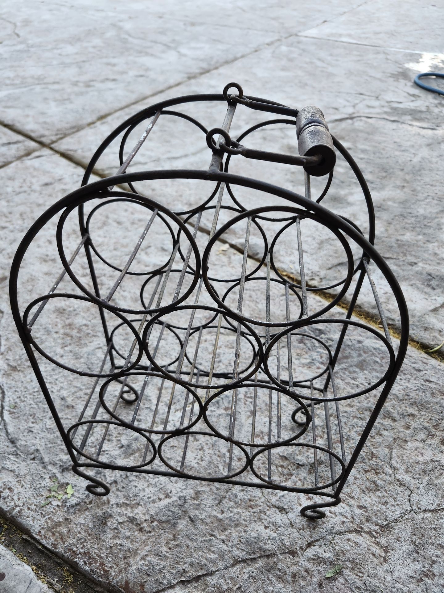 Mail box and wine rack