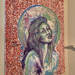 Hand Painted Wall Art