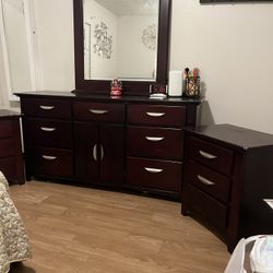 Picador Y Dos Burrones Color Guinda