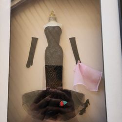 2003 Mattel Limited Edition Barbie Solo In The Spotlight Framed Fashion Wall Decor - Pre-owned 