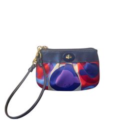 Coach Op Art Multicolor Wristlet