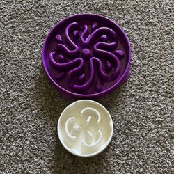 Slow Feeder Dog Bowls 