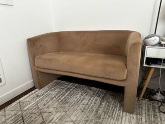 Light Brown Loveseat