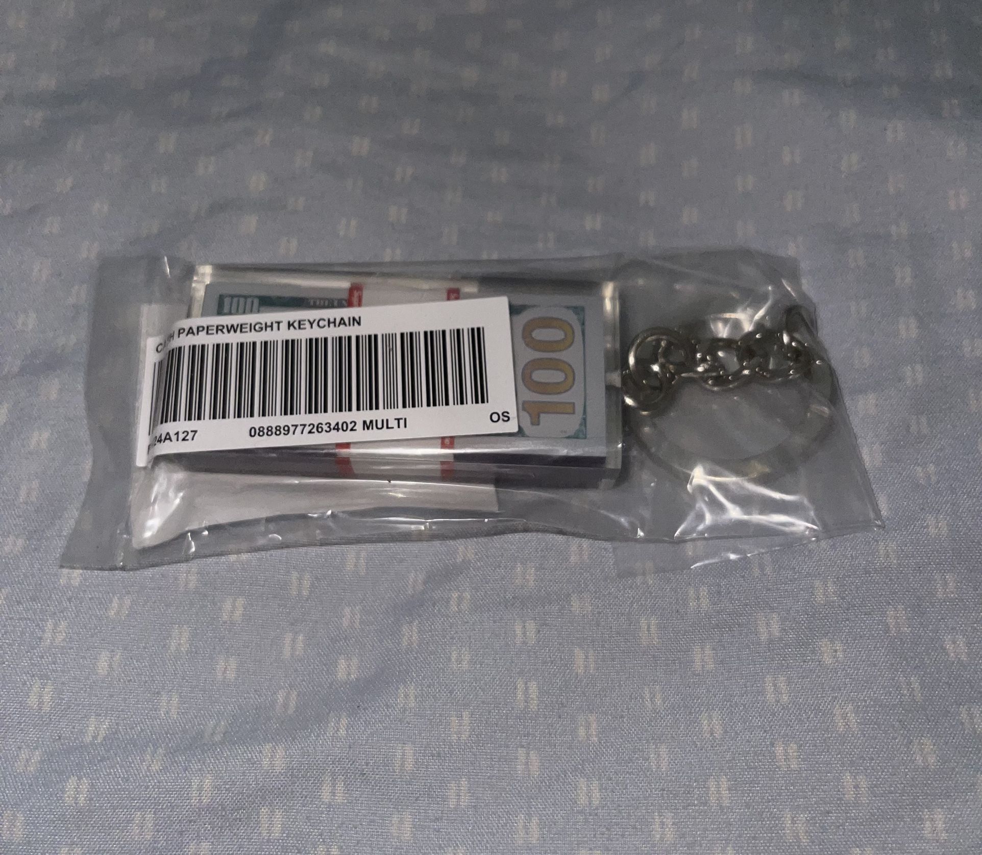 Supreme Cash Paperweight Keychain