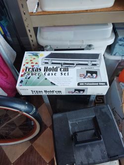 Texas Hold'em Poker Case Set