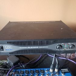 Speakers and Power Amplifier 