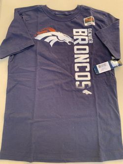 Denver Broncos NFL Football Tee - Reebok/NEW/Unisex size 14/16