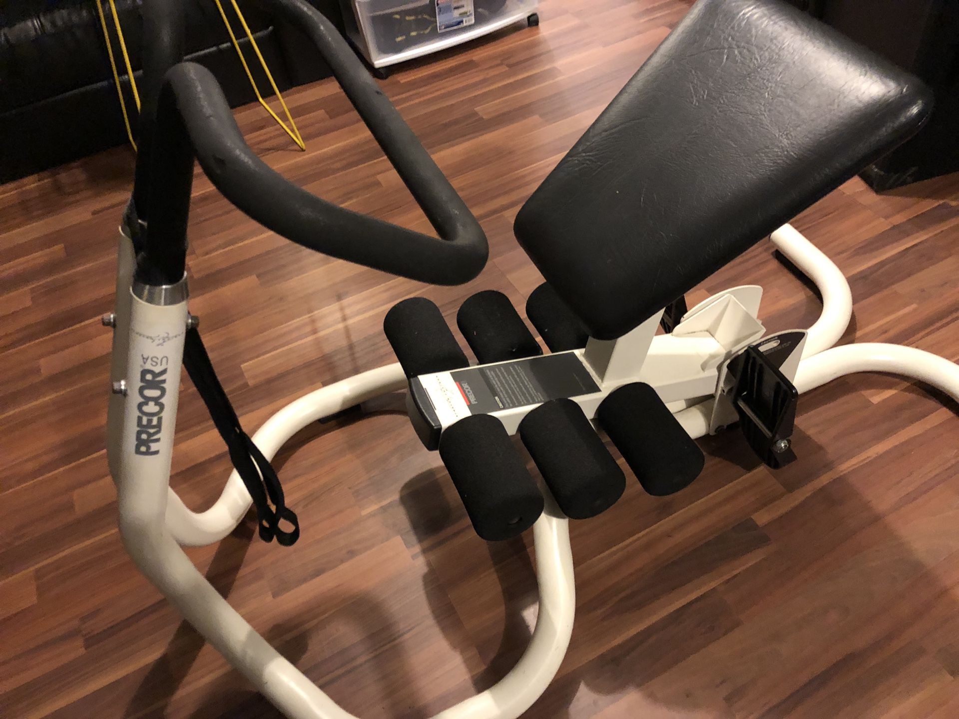 PRECOR back stretcher - exercise equipment