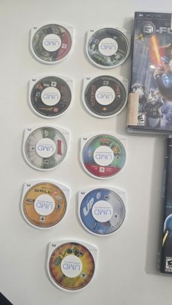 PSP GAMES LOT