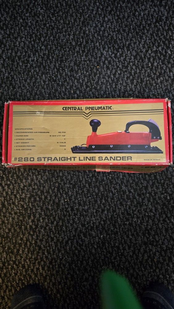 New Pneumatic Sander