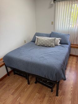 Queen Size Mattress and Frame