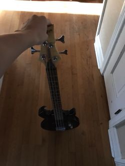Wildfire 4 string black bass