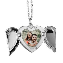 Metal Angel Sublimation Locket