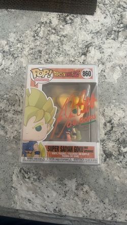 Signed Super Sayin Goku pop