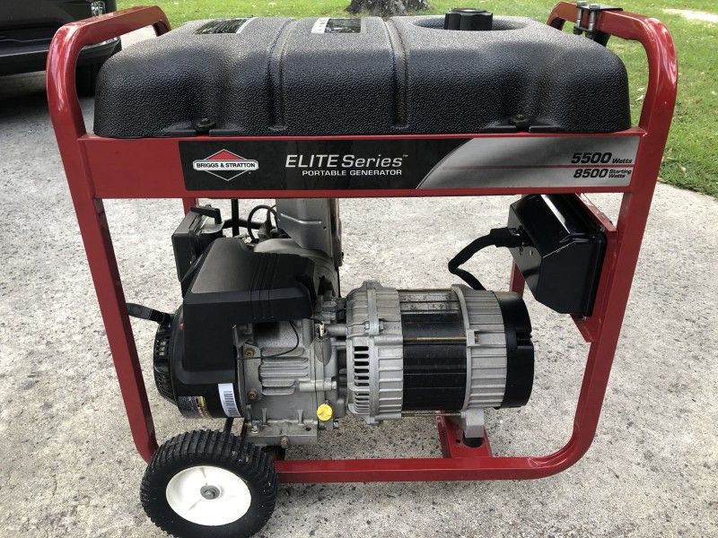 Briggs And Stratton 5(contact info removed) Watt Generator