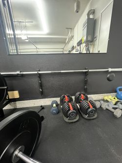 Wall Mounted 3 Bar Holder / Gym / Barbell