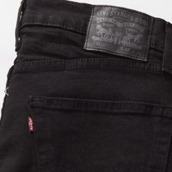 Levi’s 502™ Taper Men’s Jeans – Black- Native  Cali (36x30)