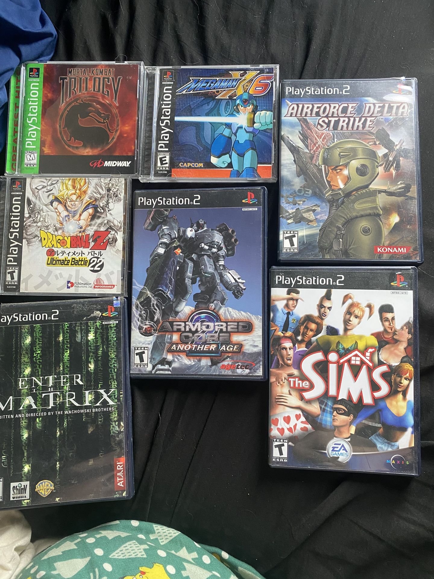 Collection Of PS1 and PS2 Games