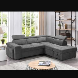 Modern Sectional Sofa Sleeper New In The Box 