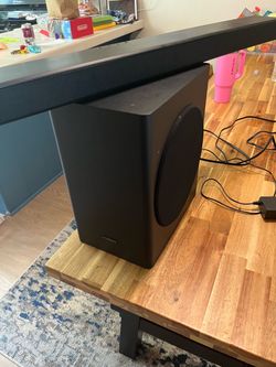 Samsung soundbar with subwoofer
