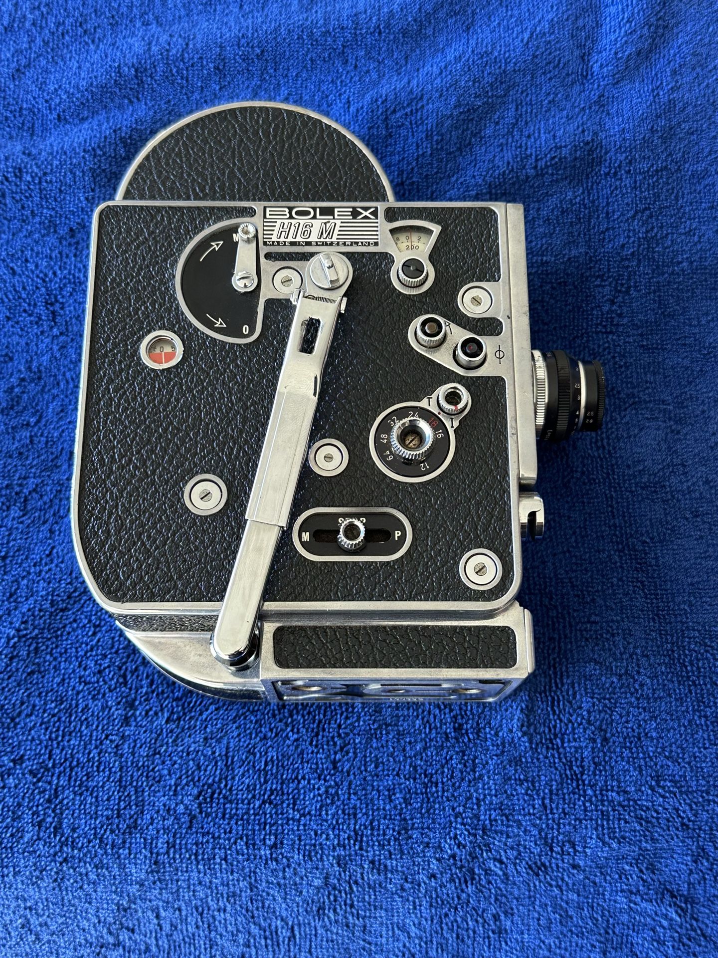 Vintage Paillard Bolex H16M Movie Camera