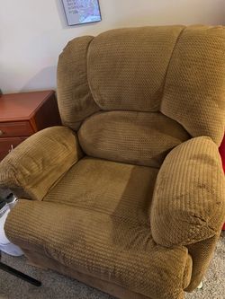 Brown Rocker Recliner Chair