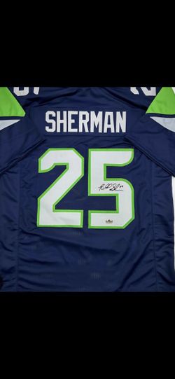 Richard Sherman Autographed Jersey!