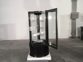 NSF 73L Round Curved Glass Refrigerated Cooler | CL-73