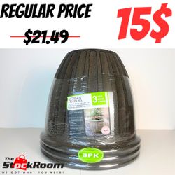 Varner Planter 3-pack (14.5'') foot 