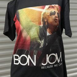 Bon Jovi 2013 North American Tour Shirt Size Small