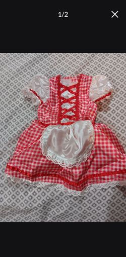 Halloween NewAmscan Baby Girl Little Red Riding hood dress