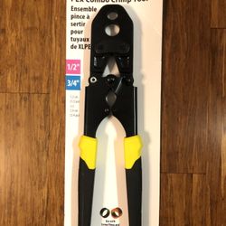 PLUMBING - ApolloPEX APOLLO - 1/2 in. and 3/4 in. PEX Crimp Tool