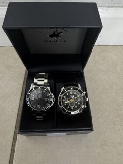 Two Men’s Watches . Beverly Hills . Polo Club . New Open Box . Location West Kendall 33194 . 