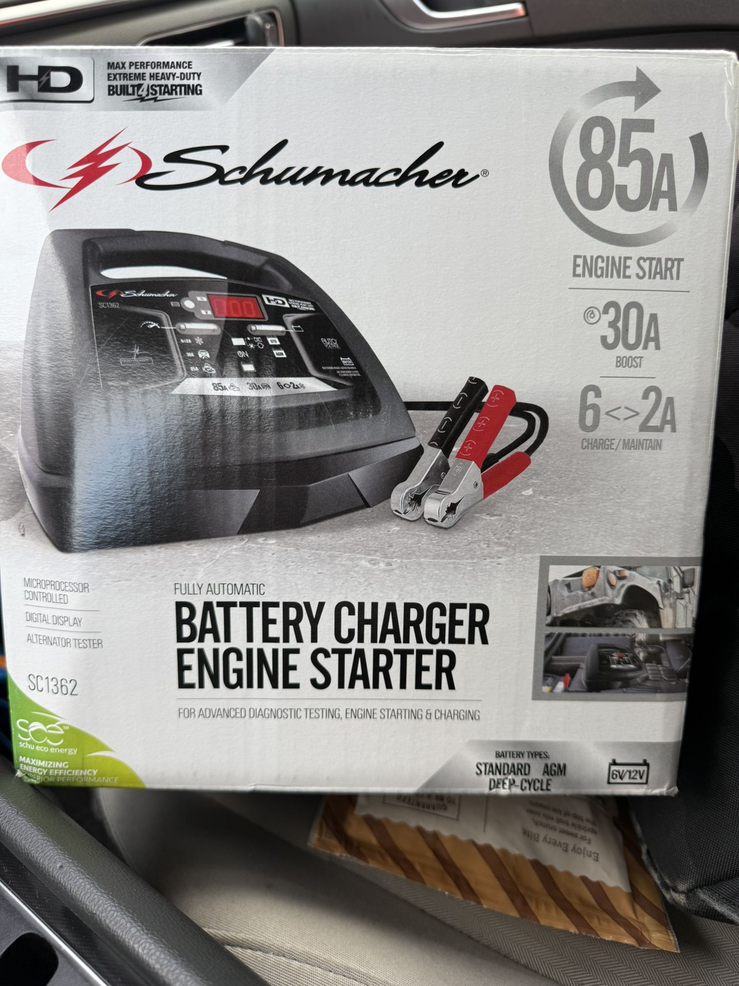 Battery Charger Engine Starter