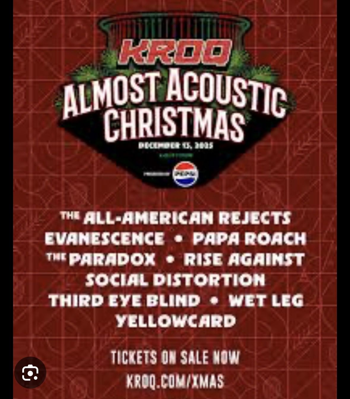 Kroq  Concert Section 209