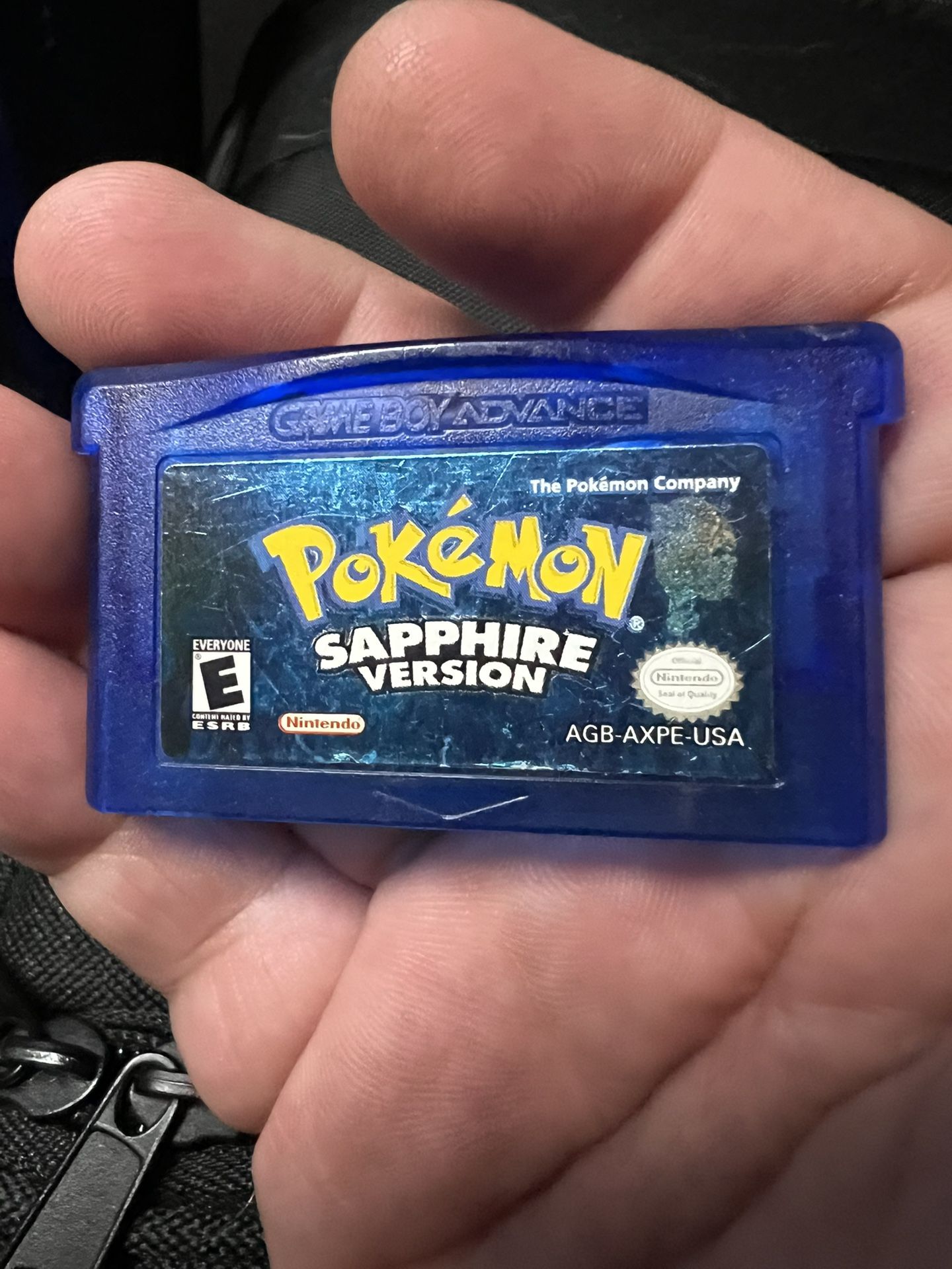 Pokemon Sapphire Version for Gameboy Advanced - Authentic